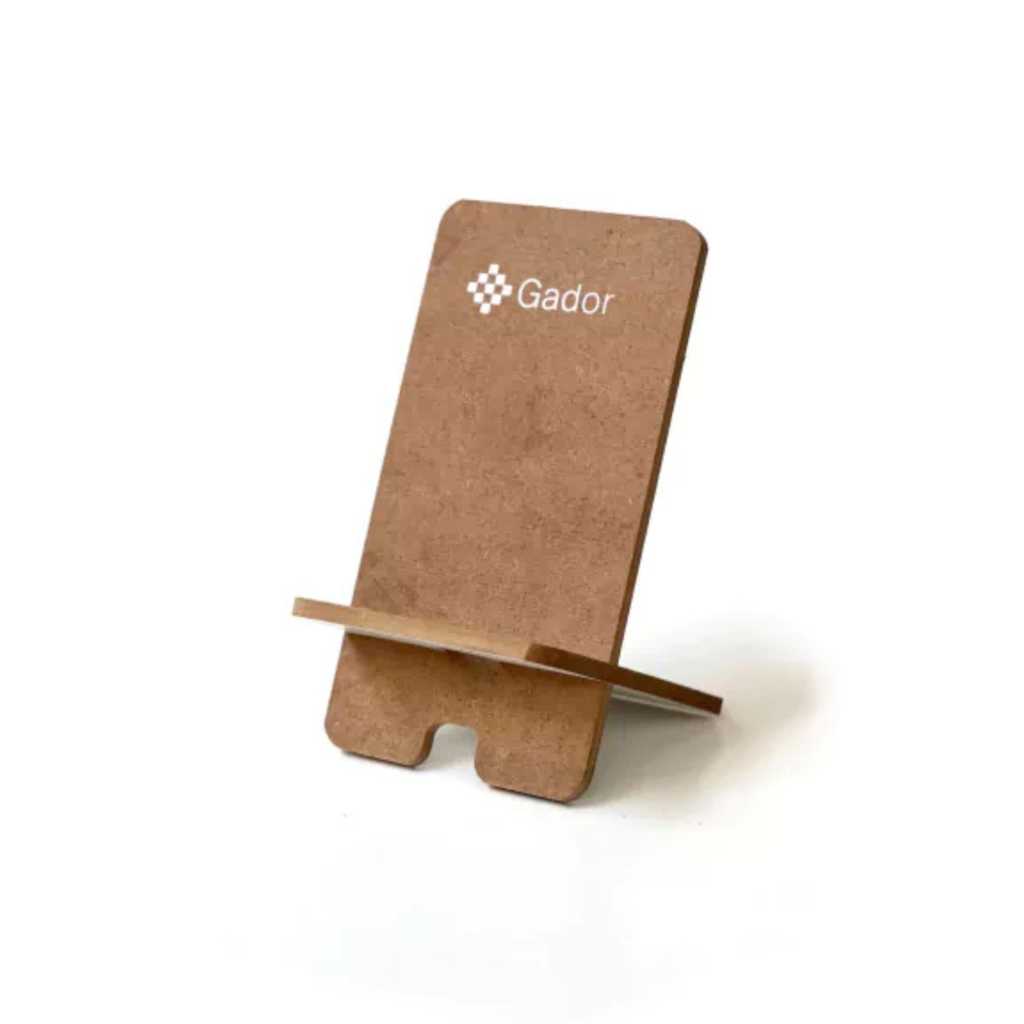 Soporte celular MDF