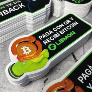 Stickers personalizados blanco mate/brillante