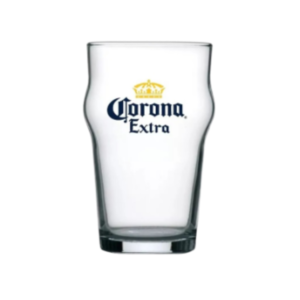Vaso pinta de cerveza corona