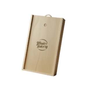 Cajas de madera para vino, copas y champagne