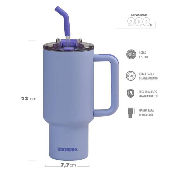 Vaso Doble Pared 900 - Imagen 3