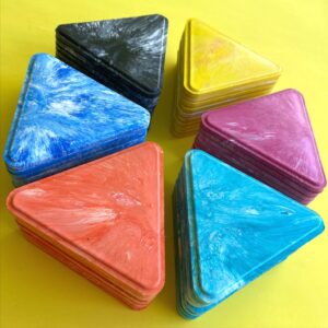Posavasos plasticos reciclados