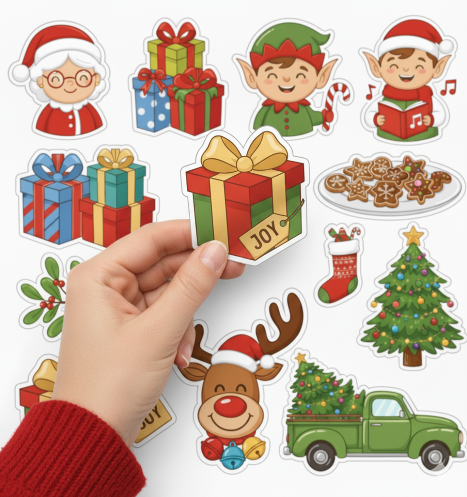 Stickers navideños