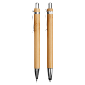 Boligrafo + lapiz de bamboo