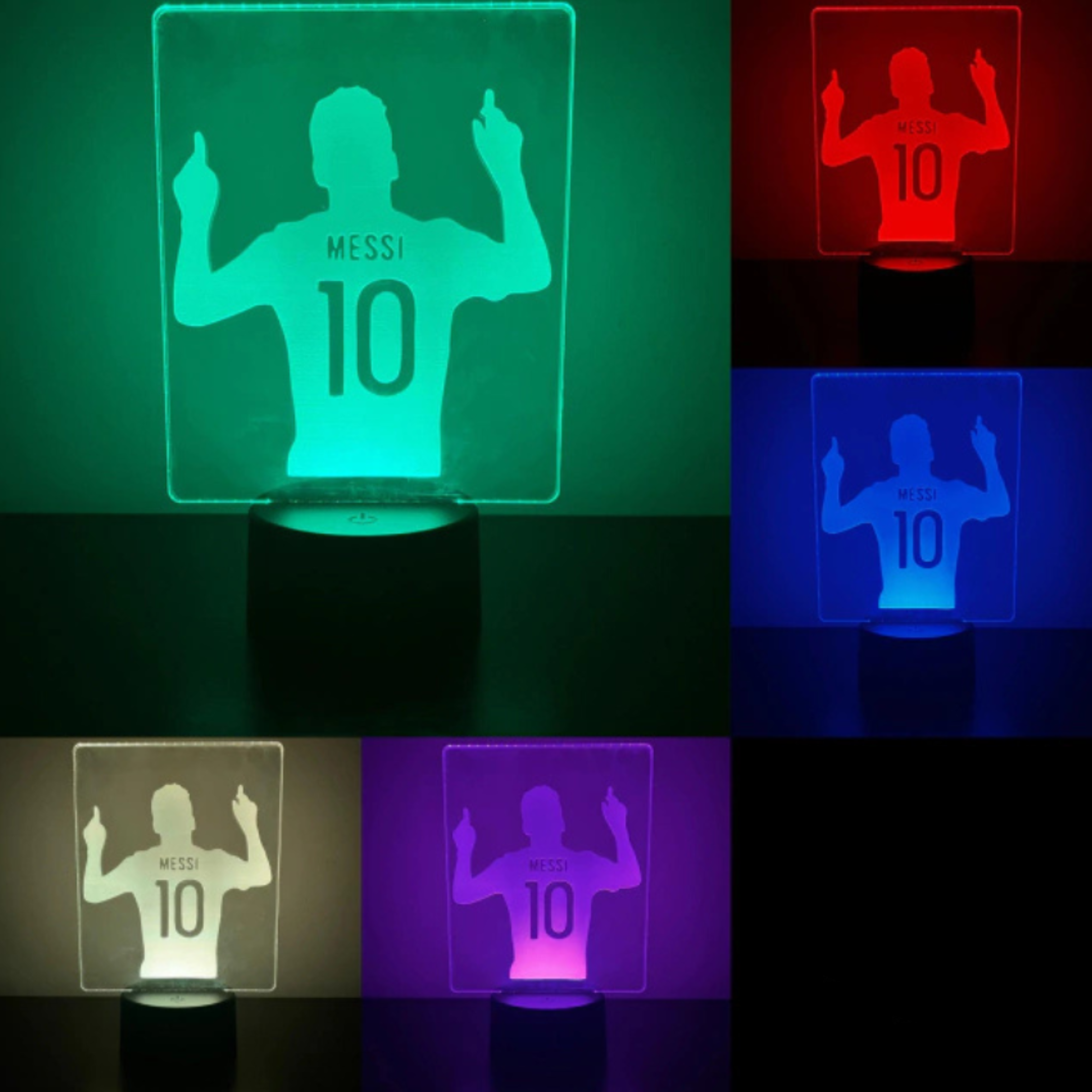 Lamparas led personalizadas