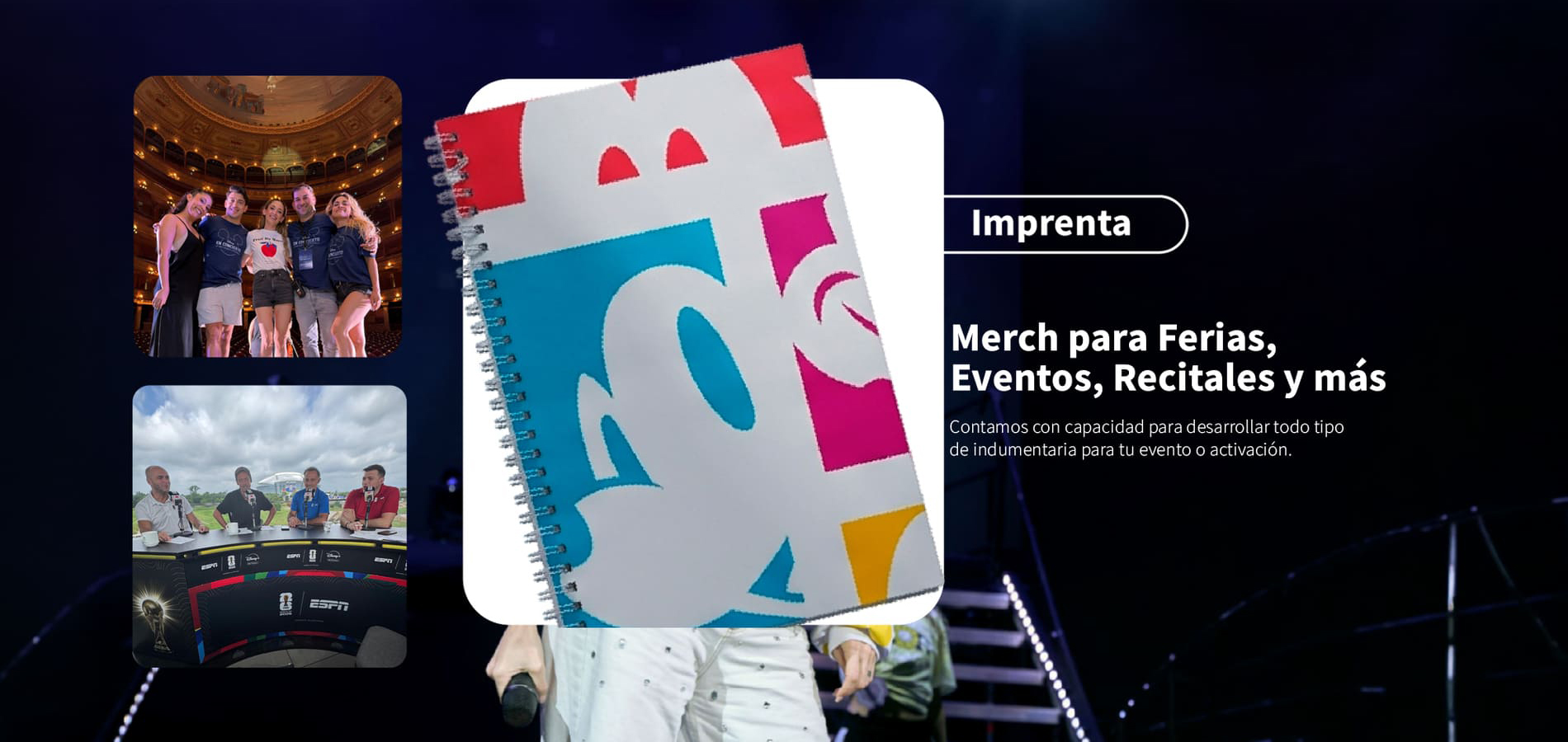 Merch para ferias