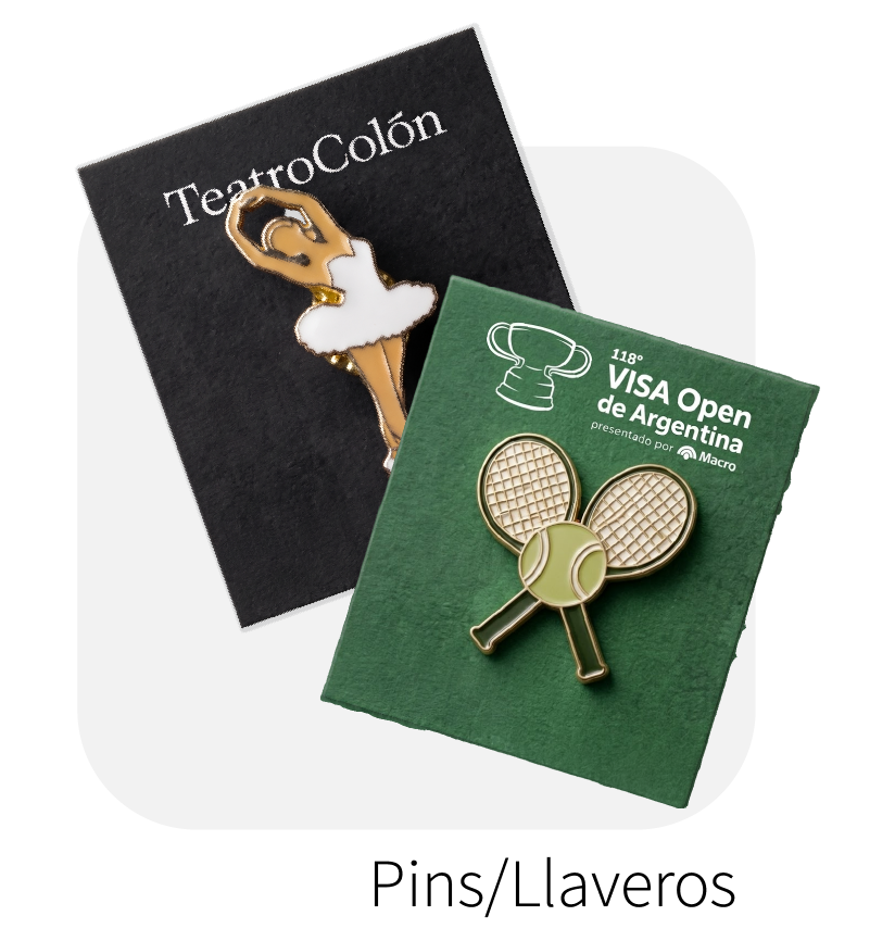 pins y llaveros